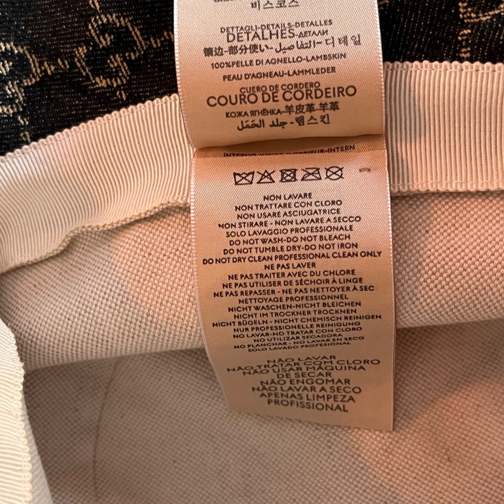 Gucci Signature Black and Brown Bucket Hat - Picture 10 of 14